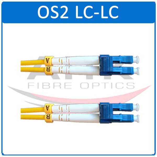 Lc Lc Os2 Duplex Fibre Optic Patch Leads Ark Fibre Optics 0159